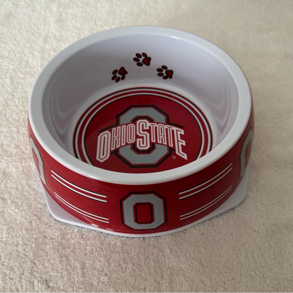 Sporty K9 The Ohio State University Dog bowl! 
Size large